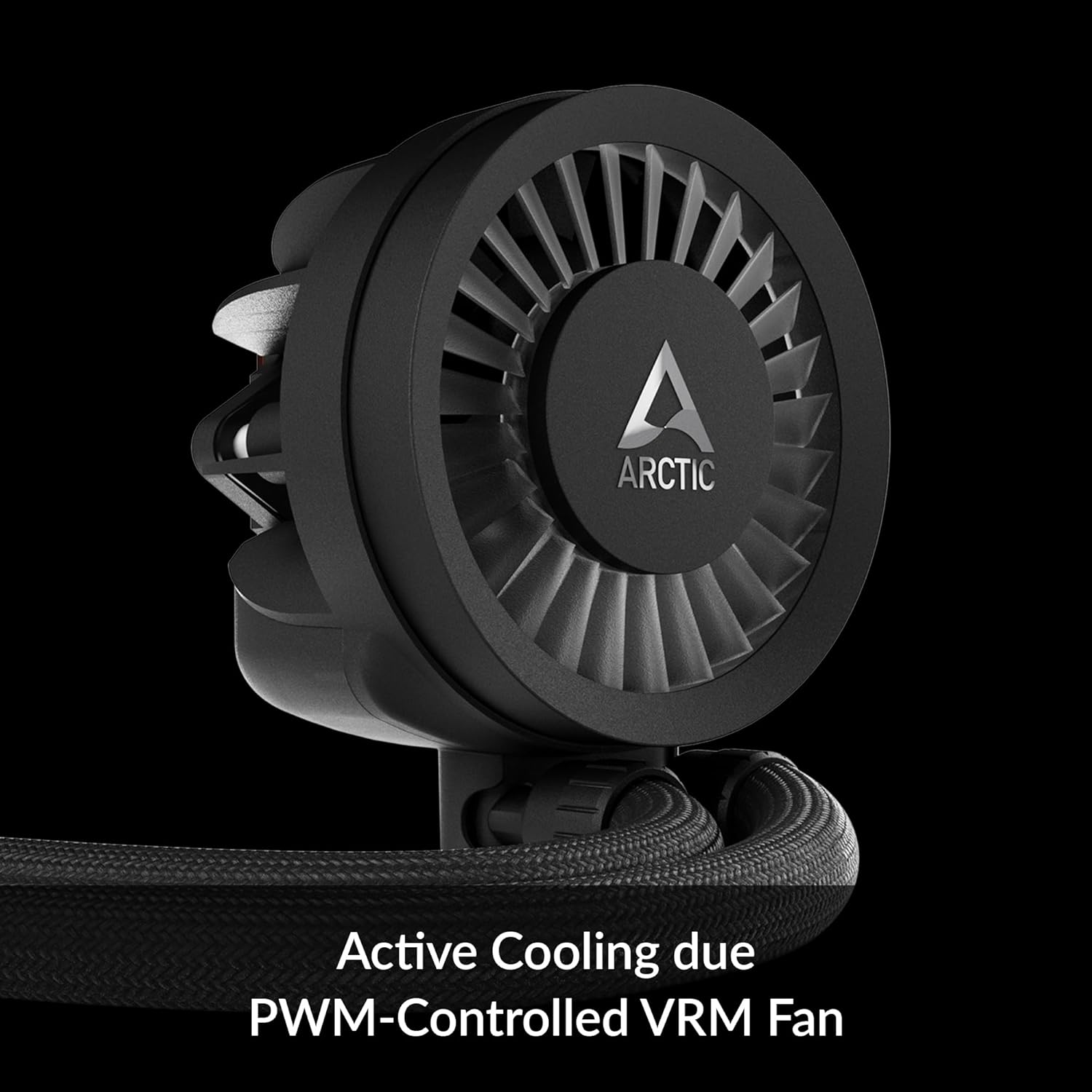 ARCTIC Liquid Freezer III 360 - CPU AIO Water Cooler, Water Cooling PC, Intel & AMD, Efficient PWM-Controlled Pump, Fan: 200–1800 RPM, LGA1851 and LGA1700 Contact Frame - Black