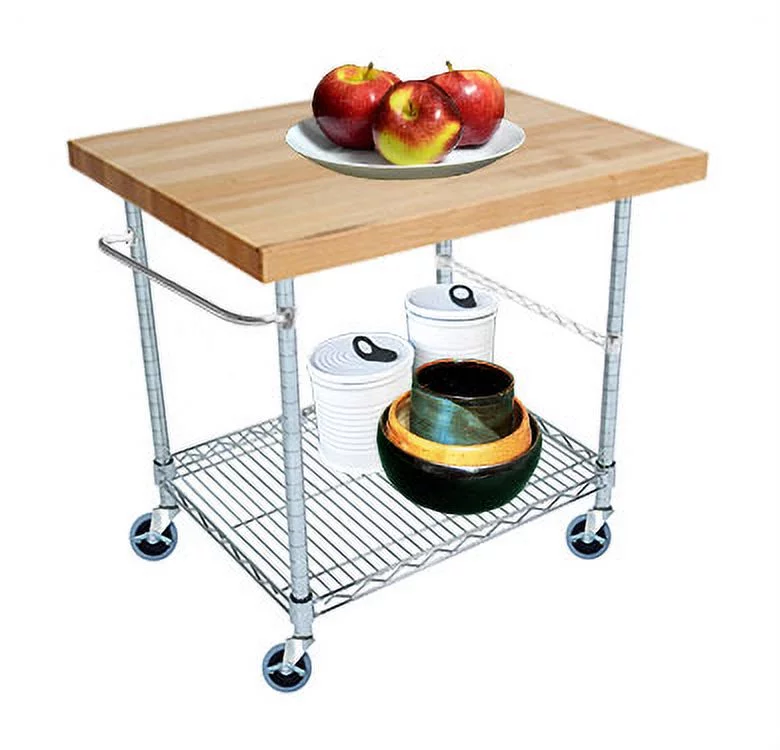 2 Tier Gourmet Cart with 20