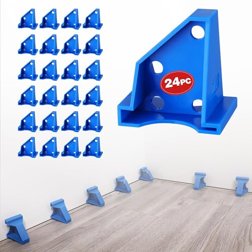 WORKPRO 40-Pack Floor Spacers, 2 in 1 Laminate Flooring Spacers with 1/2