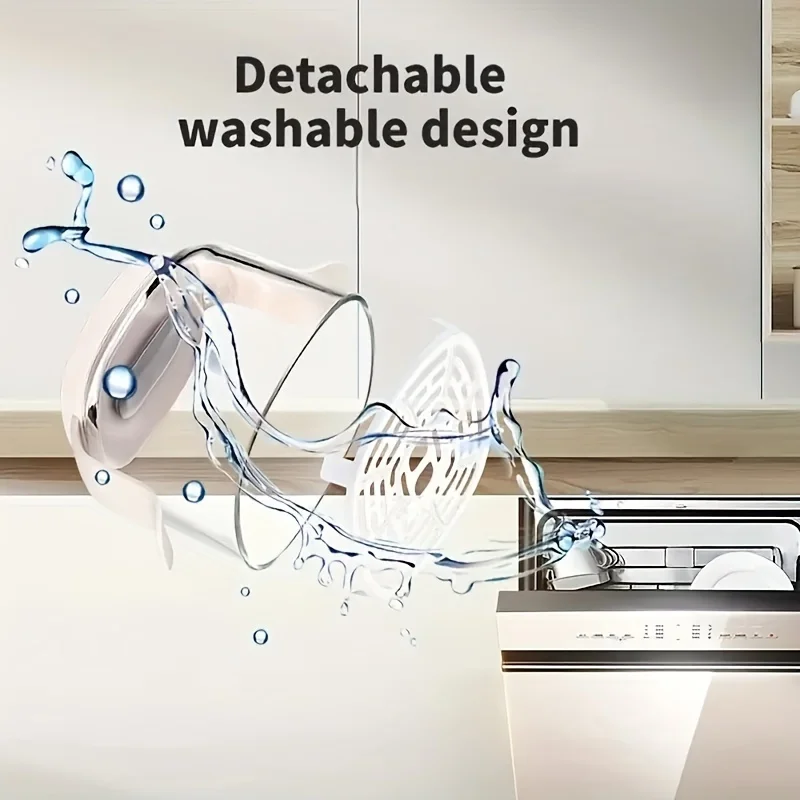 Air Fryer  2.4-quart 7-in-1 Air Fryer  Multi-function Visual Air Fryer  Quick And Easy Cooking Range  Home Electric Fryer  Kitchen Appliances 680W