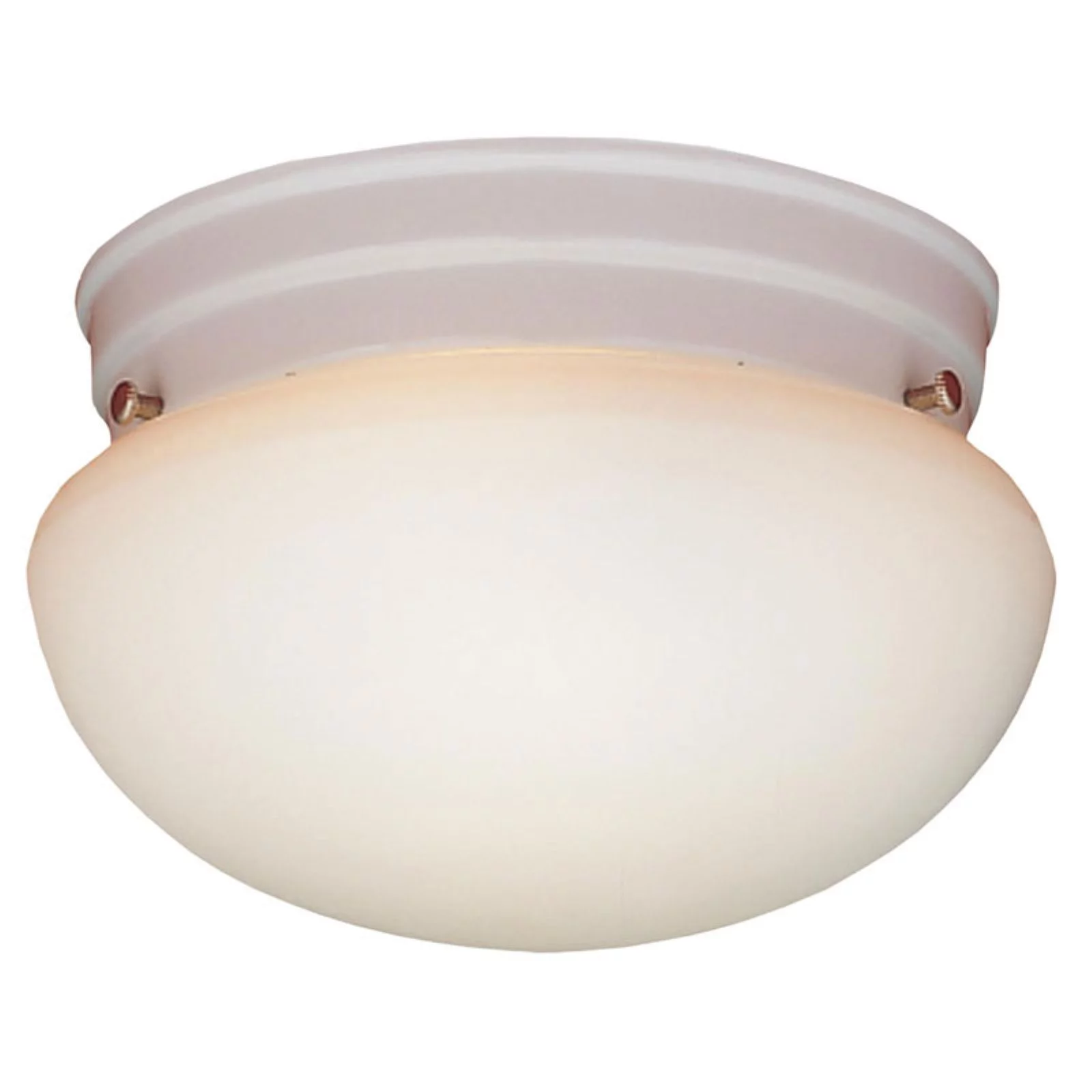 Elk Home 8-Inch Wide Ceiling Essentials Flush Mount, Traditional-White