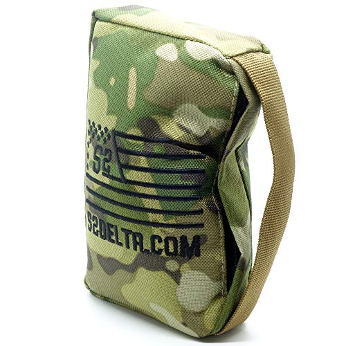 Tactical Rear Squeeze Bag, Shooting Rest, Rifle Rest, Long Range Shooting Rest, PRS Precision, Medium Barricade Bag, S2Delta