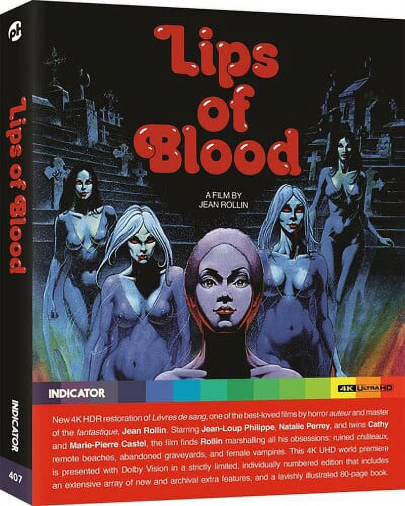 Lips of Blood (4K Ultra HD), Powerhouse, Horror