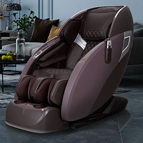 Osaki OS-Pro 3D Tecno l Taupe | Full Body Massage Chair | 3D SL-Track Full Body Massage Chair | Zero Gravity | Lumbar Heating |Auto Body Scan | Bluetooth Speaker