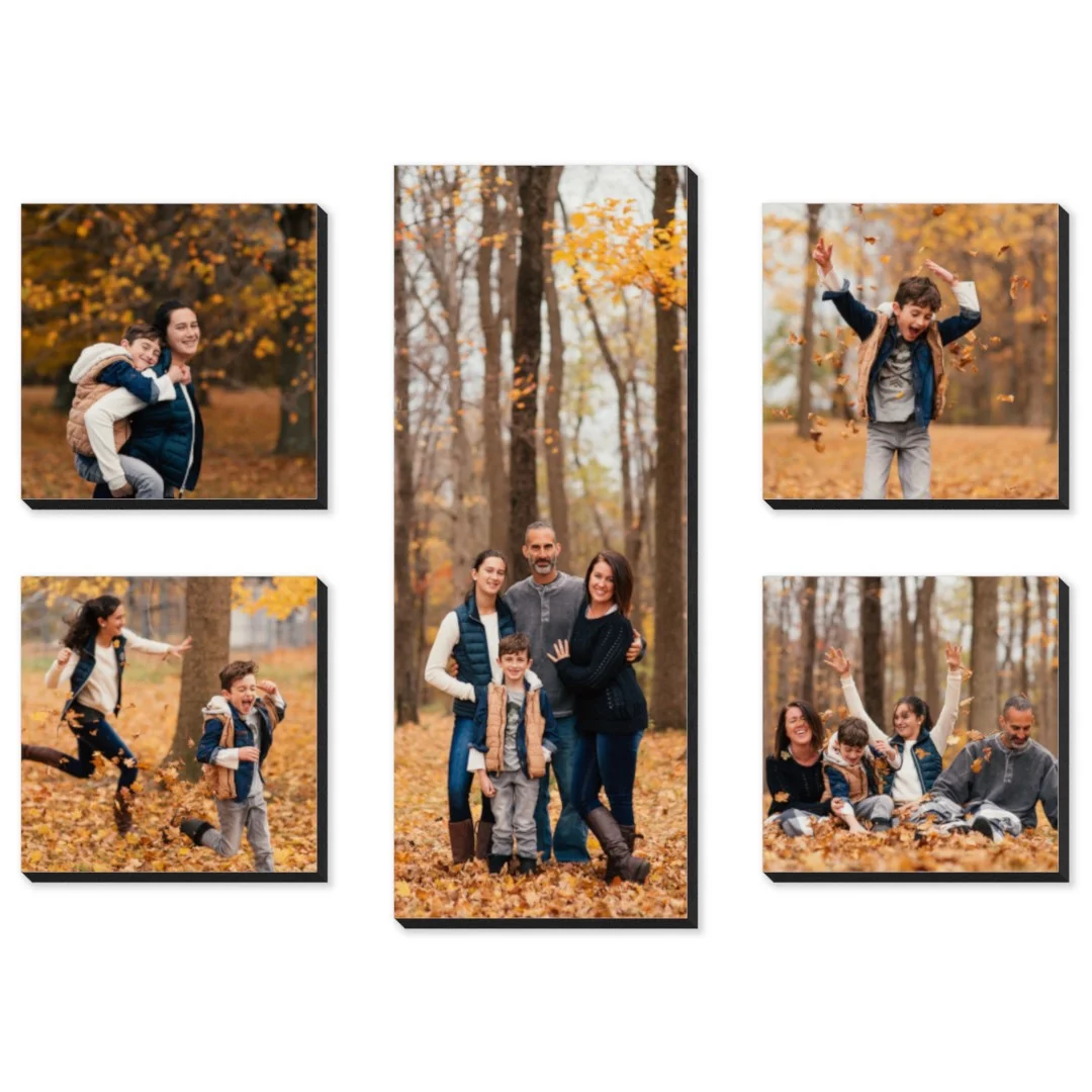 Mounted Quintet Wall Grouping