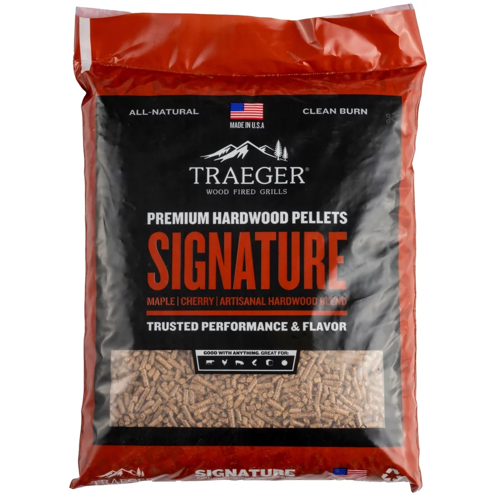 Traeger Signature Blend BBQ Wood Pellets, 20lbs