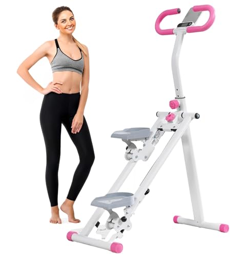 Stair Stepper for Home,Vertical Climber Workout Machine,Stair Stepper with Handlebar for Full-Body Exercise Stair Stepper with Stable Frame Adjustable Handlebar