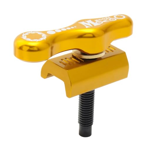 SUPVOX 2 Sets Bicycle Folding Buckle Cycling Seat Fixed Gear Saddle Hinge Frame Connector Buckle Handle Quick