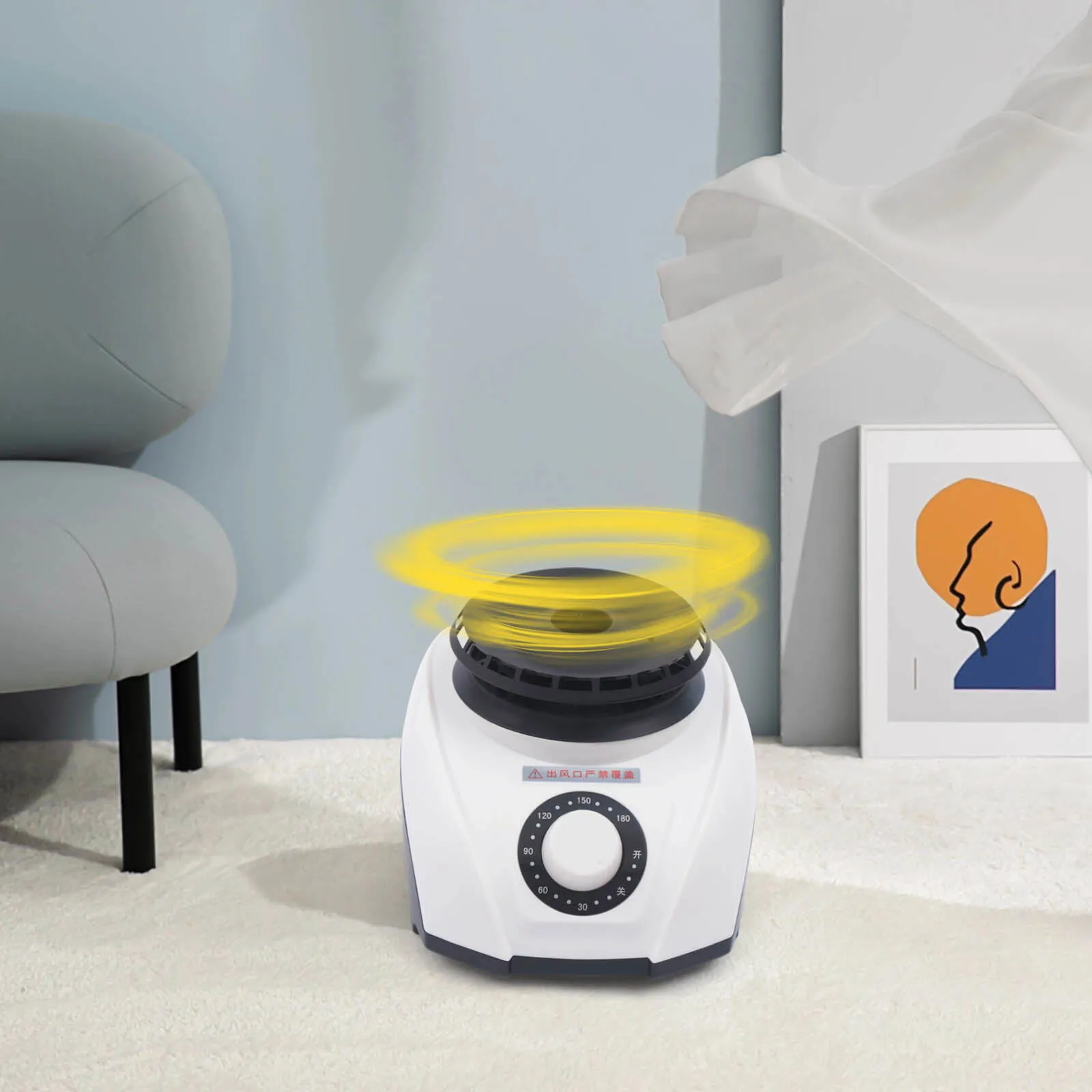 Electric Clothes Dryer Portable Mini Laundry Dryer Machine Warm Air Clothes Dry