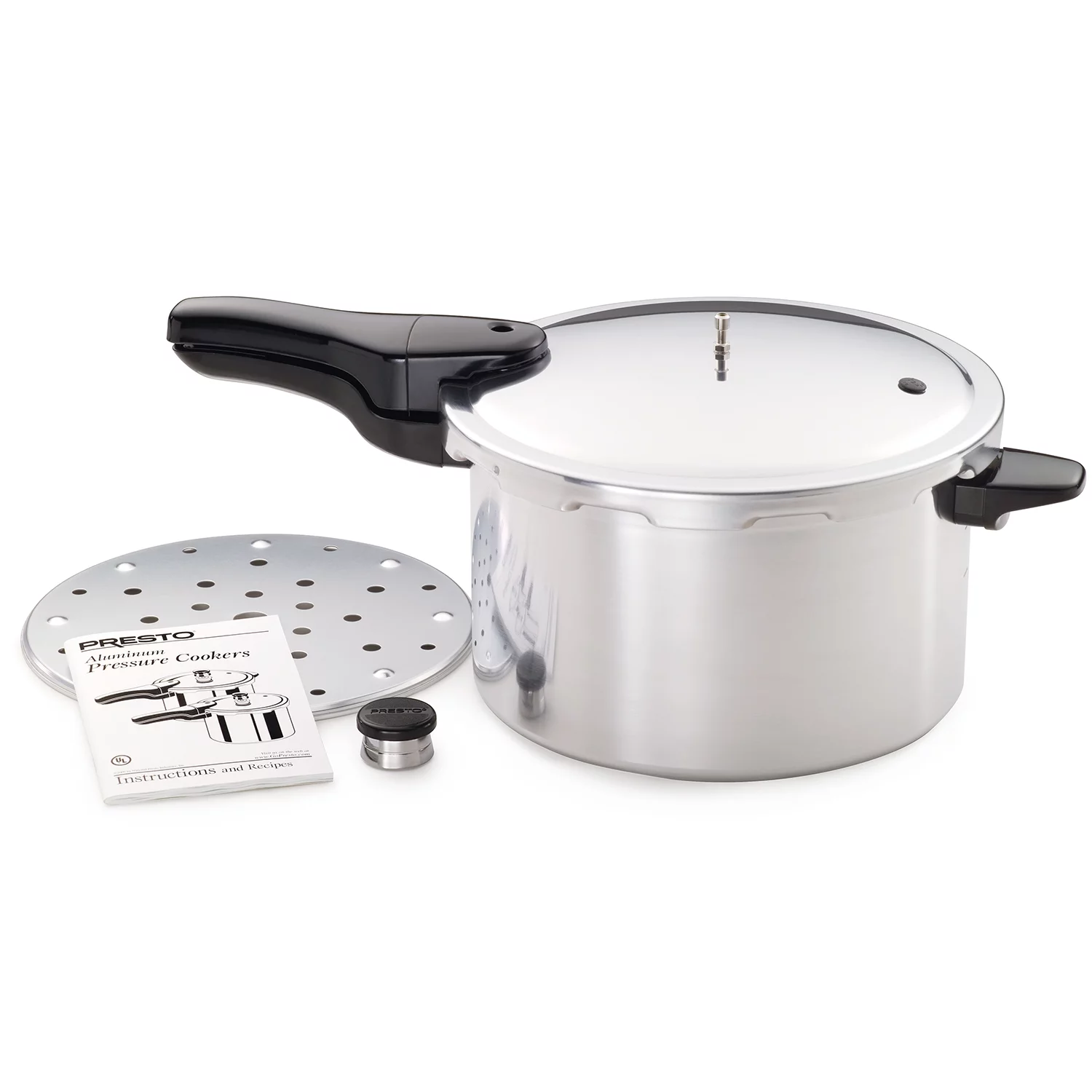 Presto 8 Quart Aluminum Pressure Cooker 01282