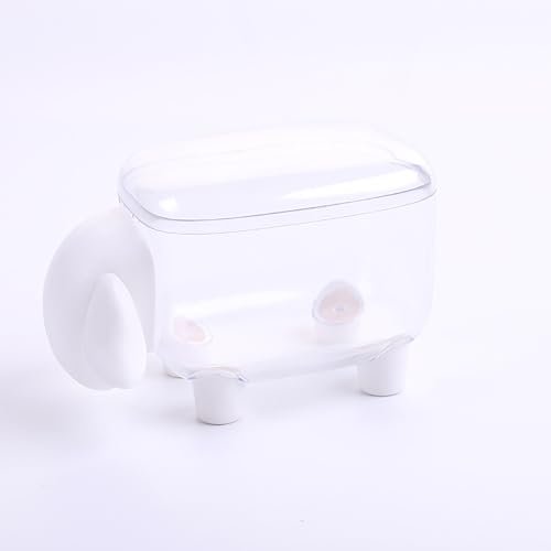 Creative Portable Toothpick Cotton Swab Storage Box Sheep Shaped Table Cosmetic Organizer Box Household