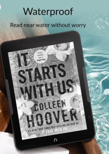 Barnes & Noble NOOK GlowLight 4 Plus eReader 7.8-inch 32GB BNRV1300 Waterproof (Renewed), Black