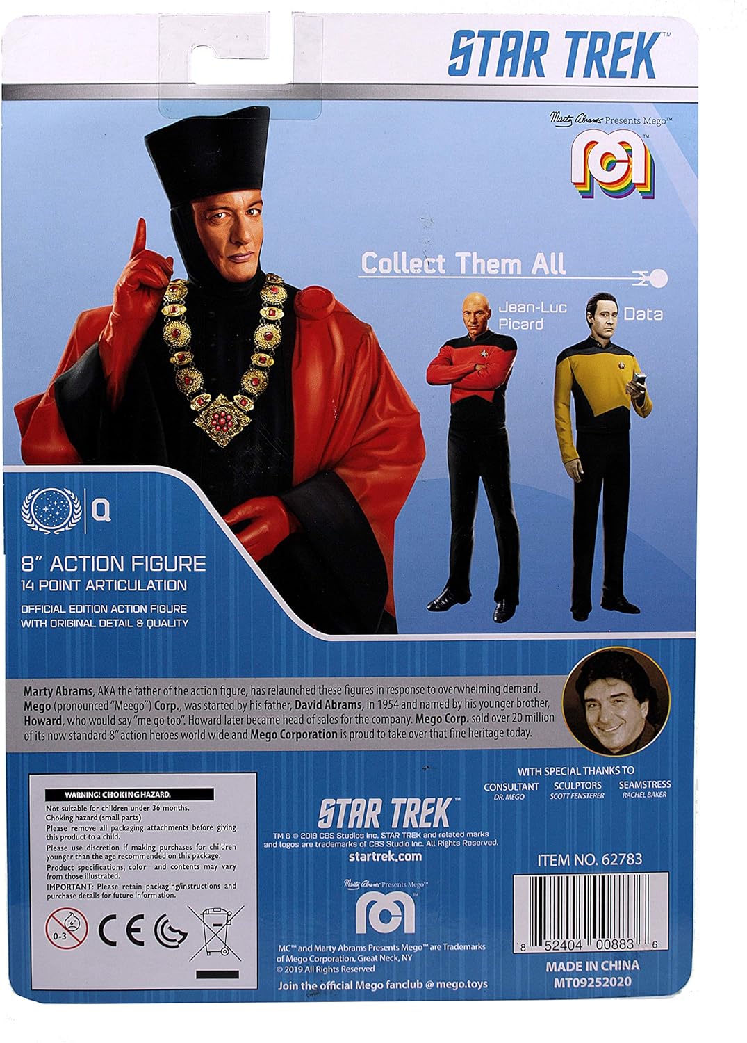 Mego Star Trek: The Next Generation: Q 8