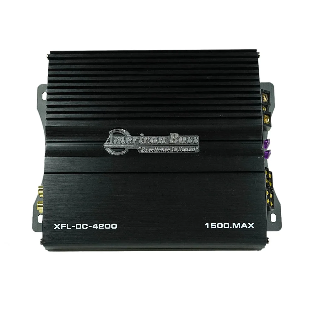 American Bass XFLDC4200 Micro 4 Channel Amp 720 Watts