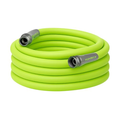 Flexzilla Garden Hose 5/8 in. x 50 ft., Lightweight All-Weather Water Hose, Durable and Flexible, Leak-Free Connections