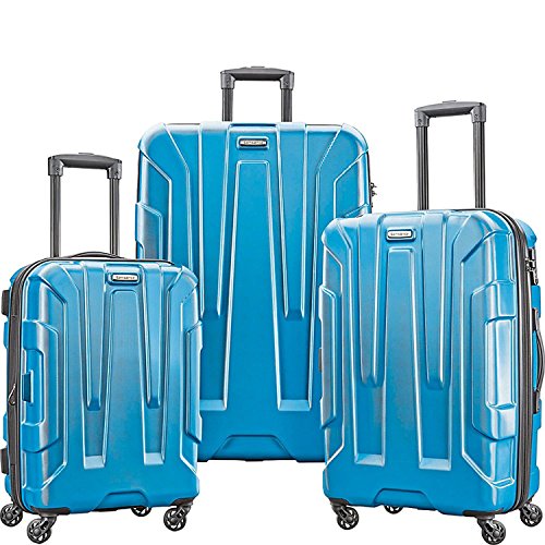 Samsonite Centric Hardside Expandable Luggage with Spinner Wheels, Blue Slate, Carry-On 20-Inch