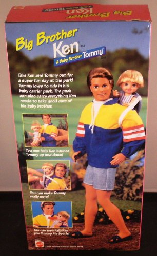 Barbie 17055 1996 Big Brother Ken & Baby Brother Tommy