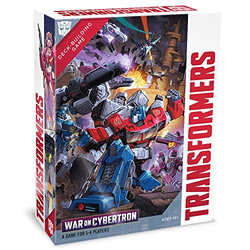 Renegade Game Studios Transformers Deck-Building Game: War On Cybertron - Stand Alone Game & Expansion, Ages 14+, 1-4 Players, 45-90 Min