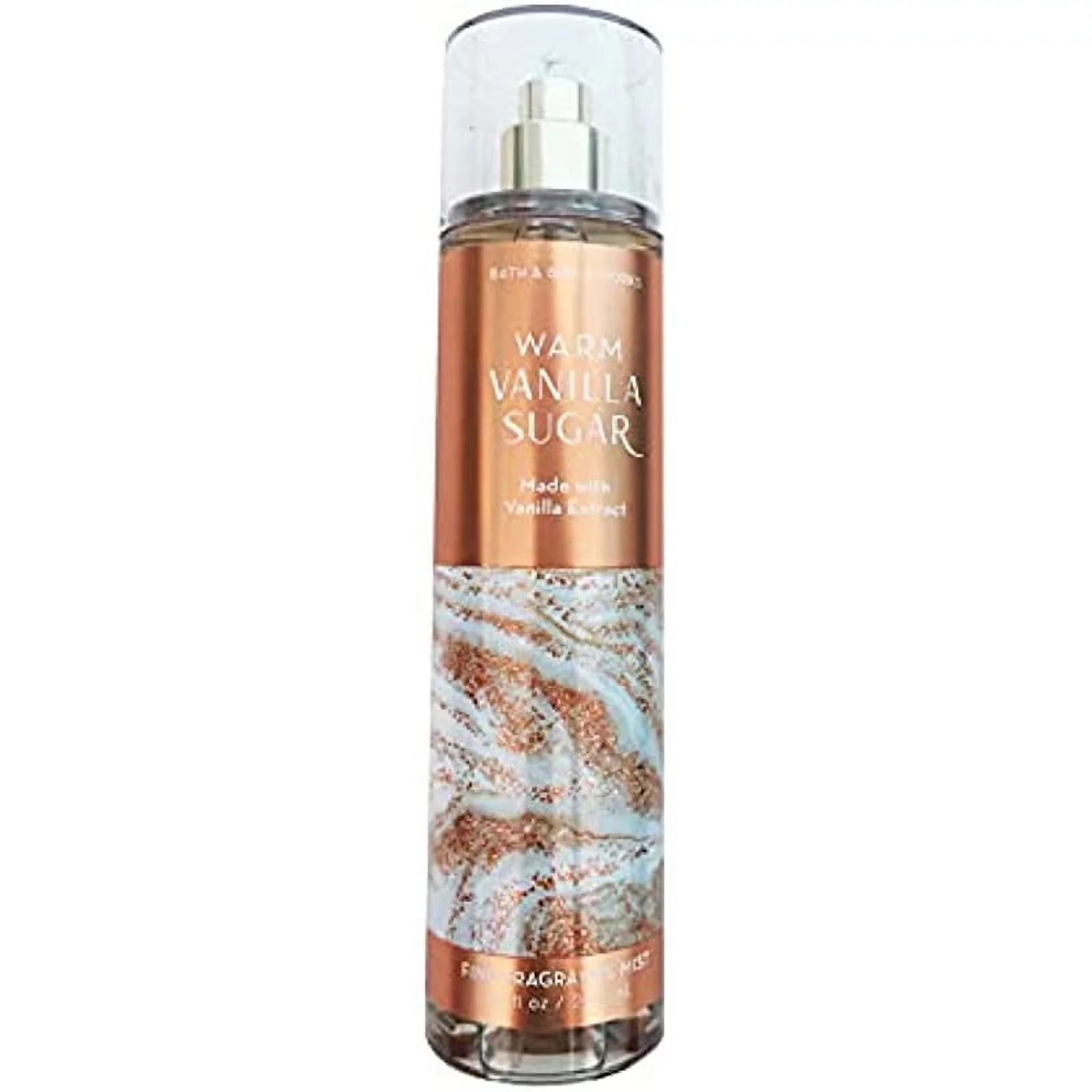 Bath and Body Works Warm Vanilla Sugar Fine Fragrance Mist, 8 Fl Ounce
