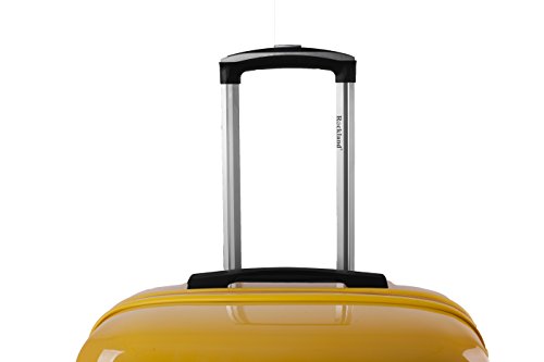 Rockland Melbourne Hardside Expandable Spinner Wheel Luggage, Two Tone Navy, Carry-On 20-Inch