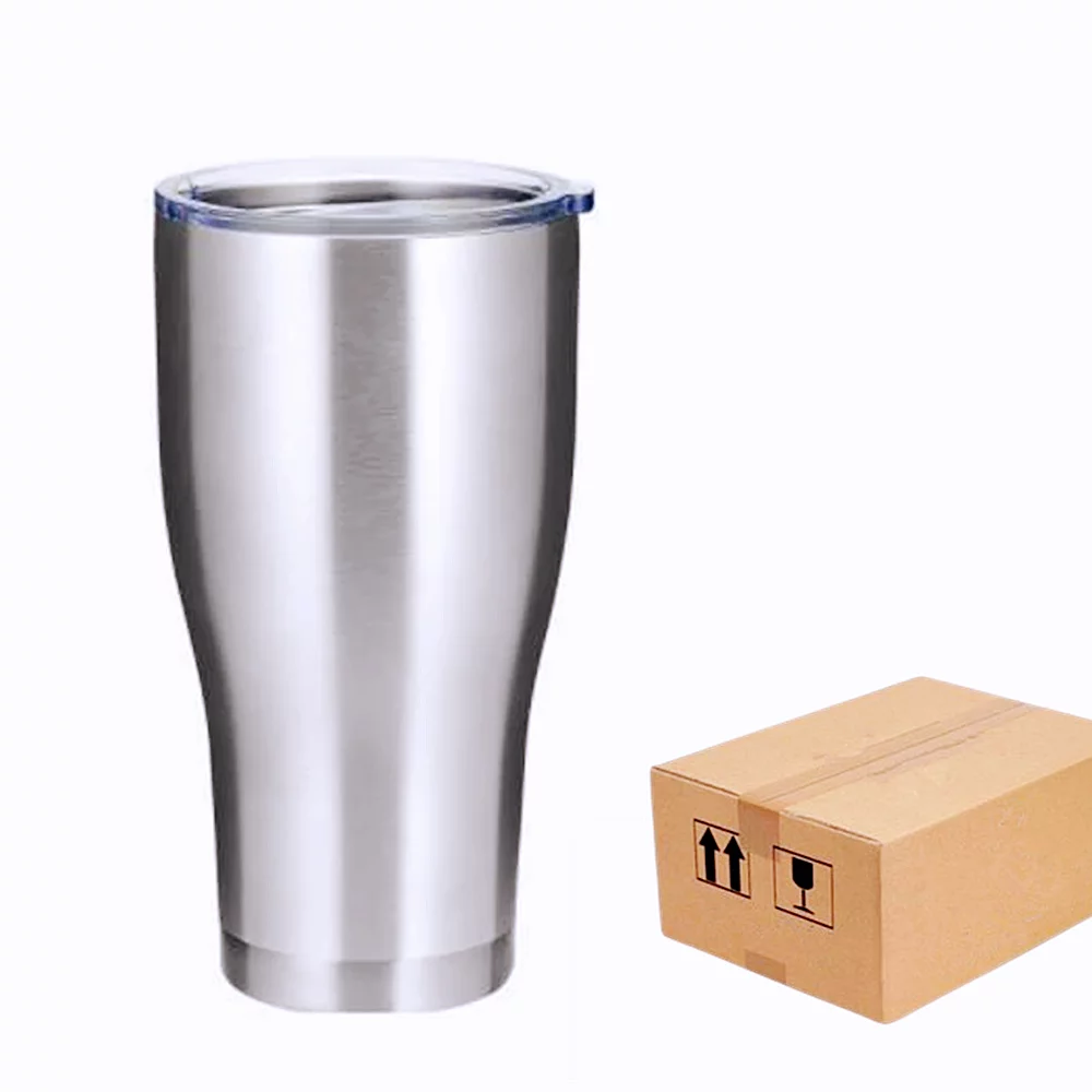 Case of 25pack 30oz Insulated Tumbler With Lids and Straws, Double Wall Vacuum