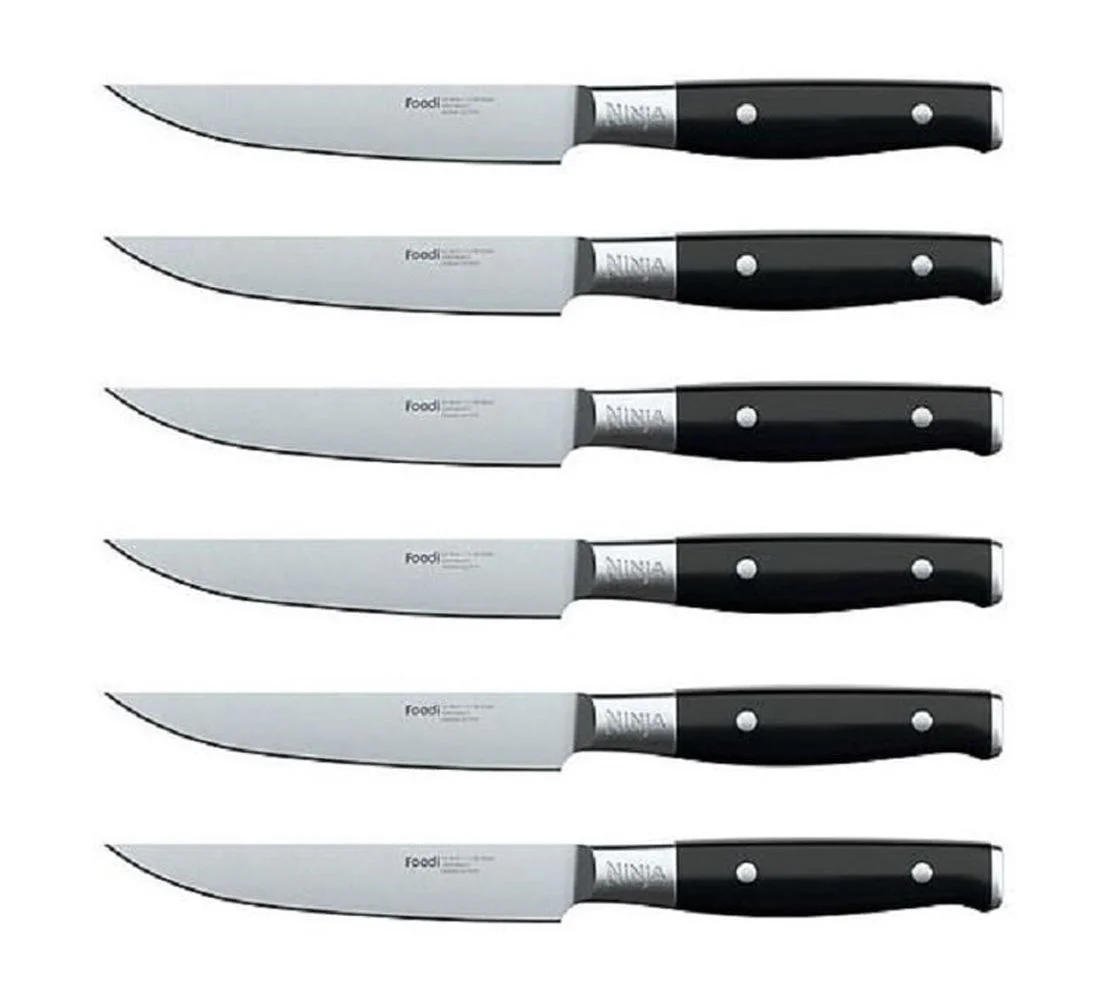 Open Box Ninja Foodi Premium 6-Piece Steak Knife Set K32006