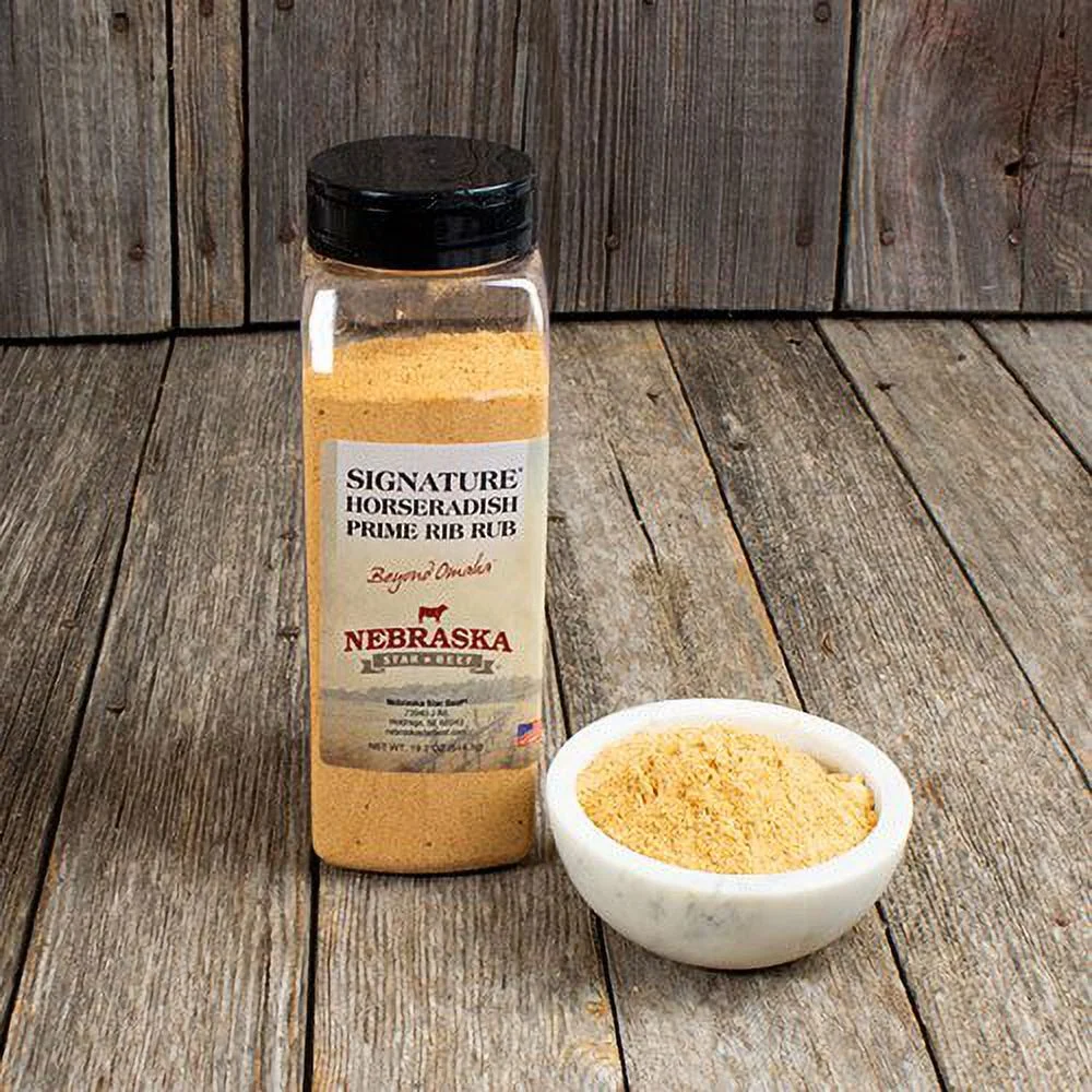 Nebraska Star Beef 19.2oz Signature Horseradish Prime Rib Rub