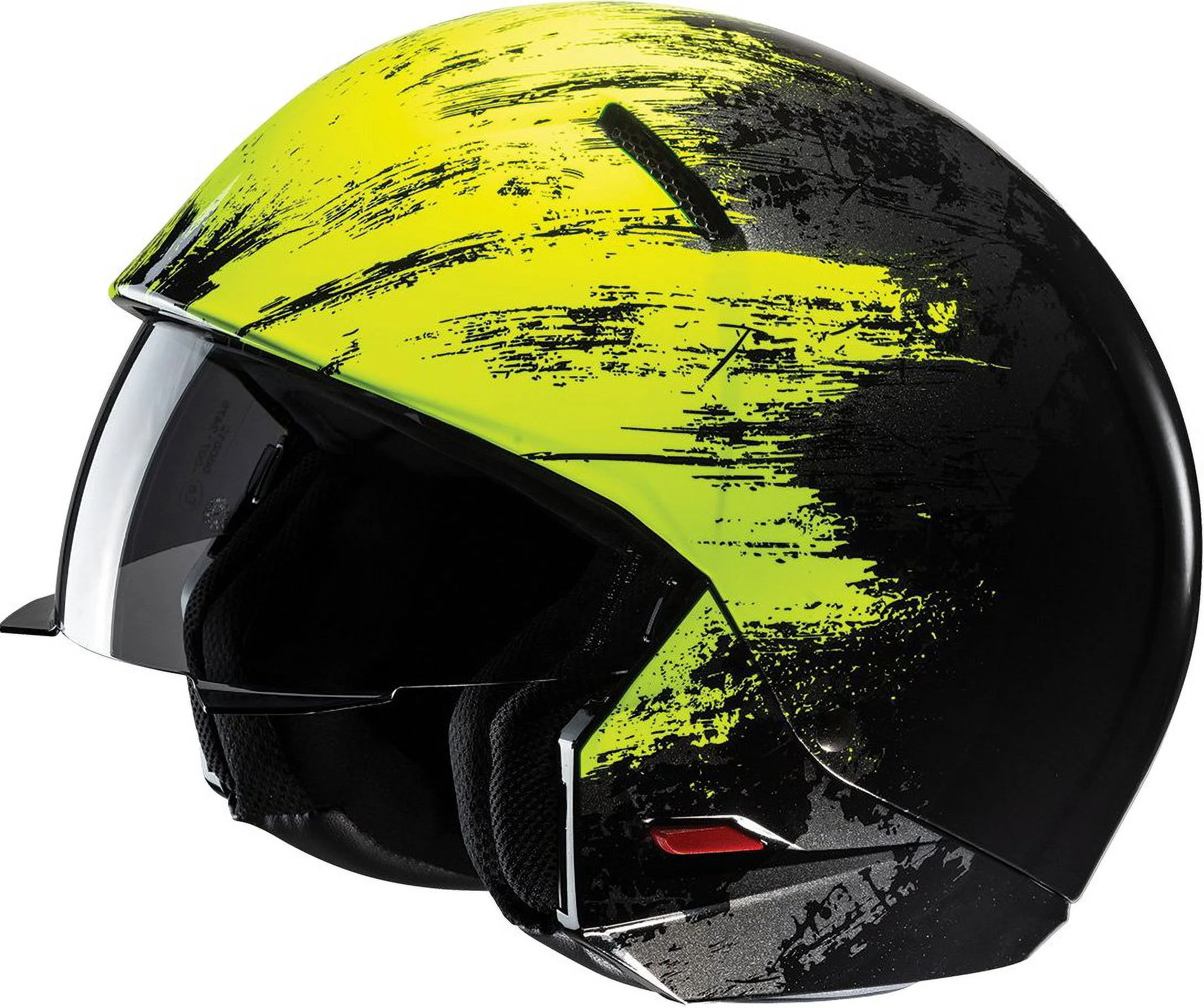 HJC i20 Furia Modular Motorcycle Helmet Gray/Hi-Vis SM