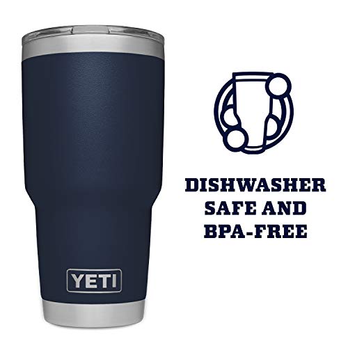 YETI Rambler 30 oz Stainless Steel Vacuum Insulated Tumbler w/MagSlider Lid, Black