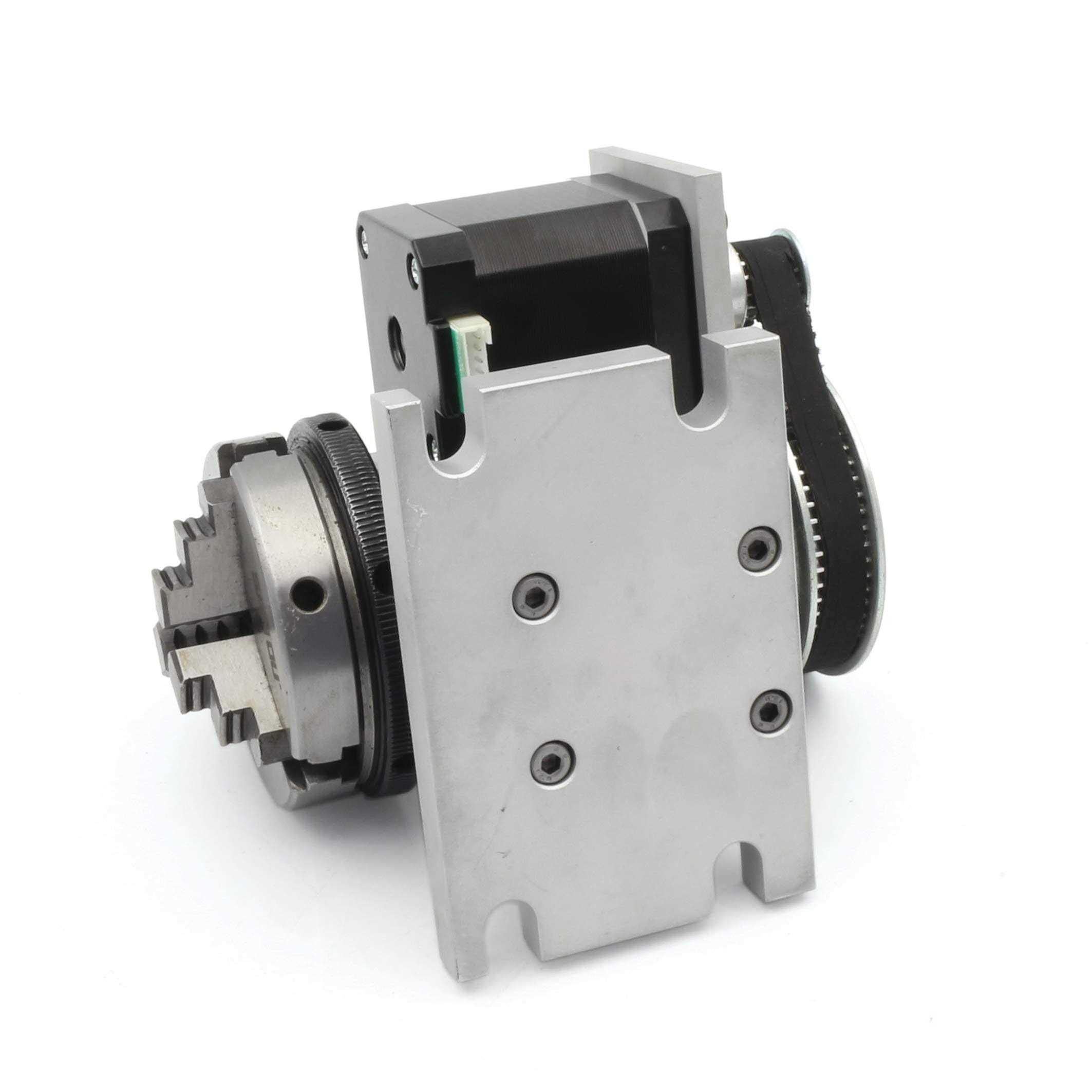 CNCTOPBAOS Cnc Milling Machine Rotational Axis Cnc Router Rotary Table Rotary a Axis 4th Axis