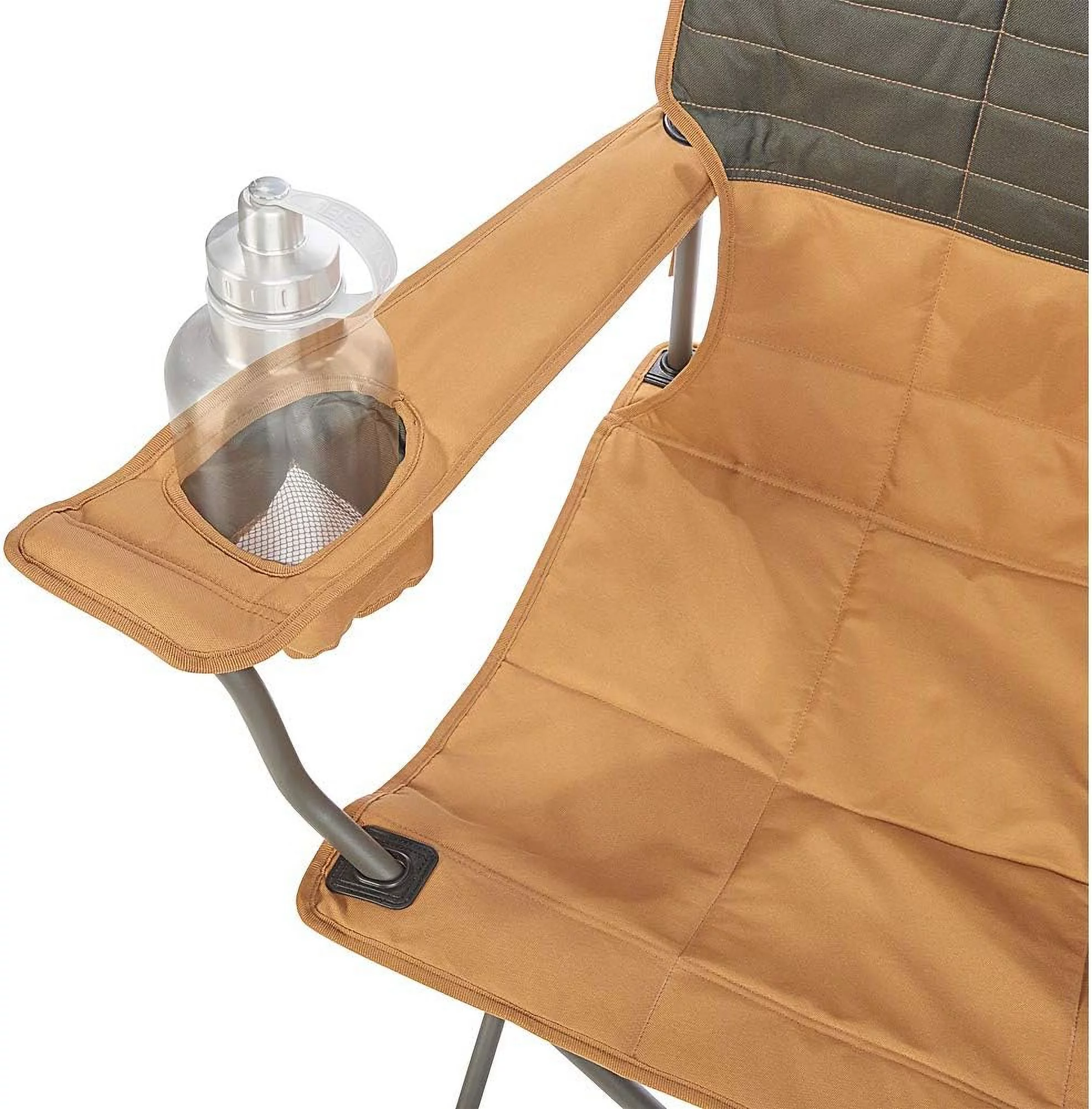Kelty Lowdown Folding Chair Holds 350Lbs W/ Carrier - Deep Lake/Fallen Rock