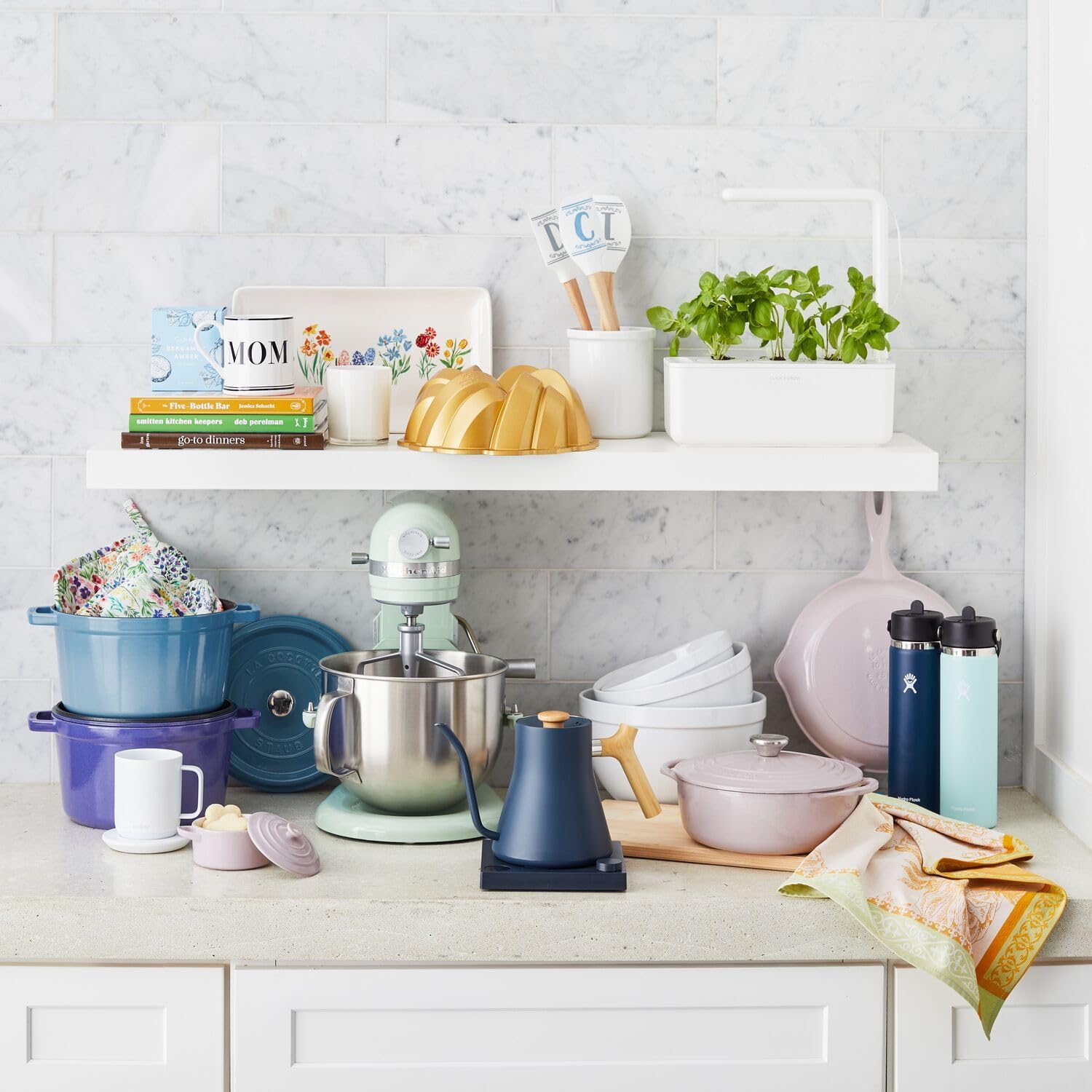 Sur La Table Ceramic Mixing Bowls, Set of 3, White