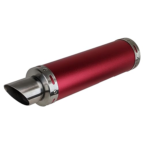 RedCap High Performance Exhaust System Muffler for GY6 50cc Scooter Moped TaoTao Jonway Kymco 139QMB (Black)