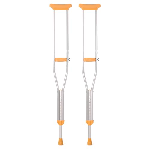 Magshion Aluminum Underarm Crutches for Adults 5'2