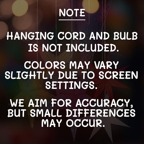 GalaxyArts - Queen (Blue Pink, Medium) - Paper Star Lantern