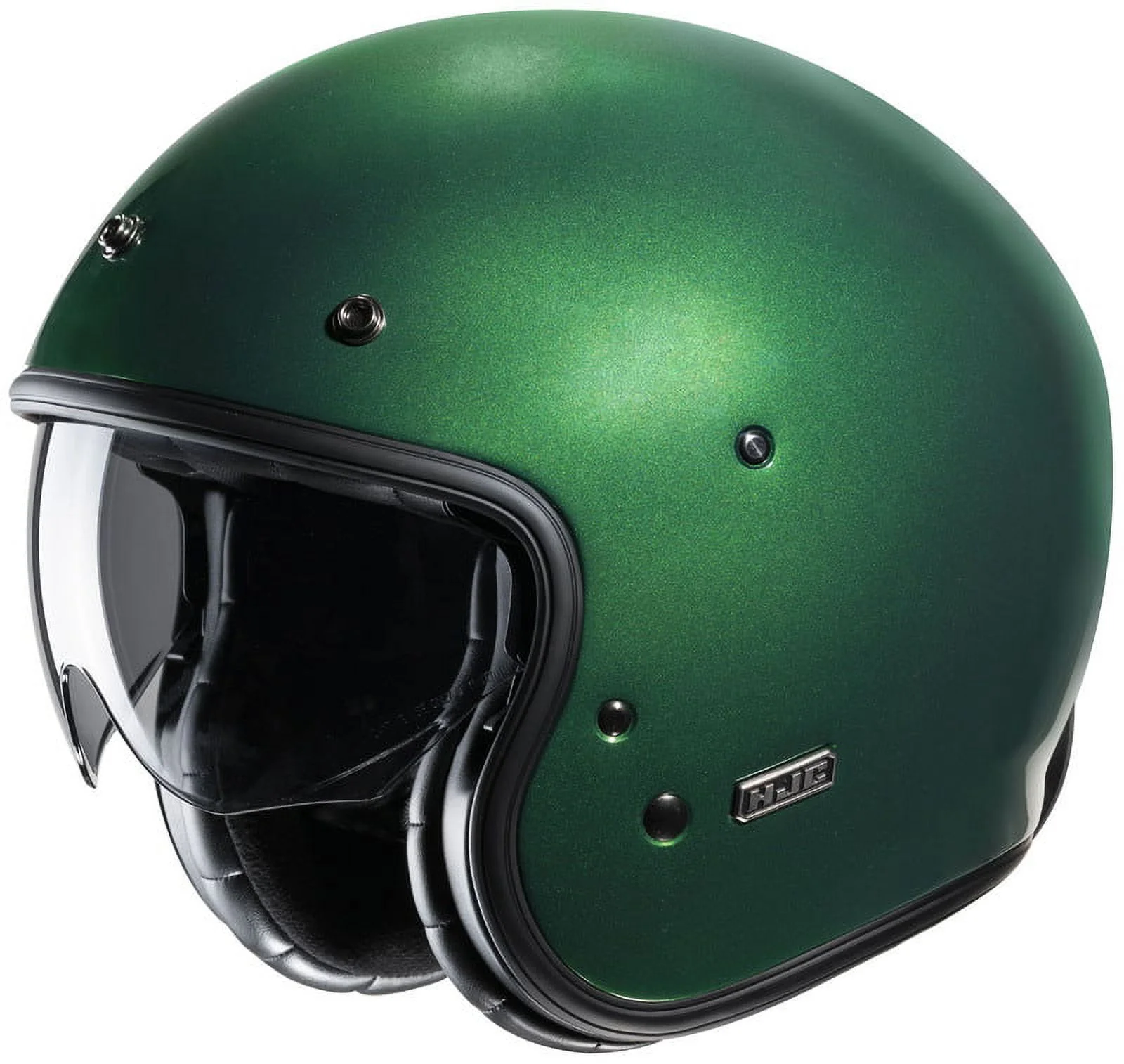HJC V 31 Deep Green Cruiser Motorcycle Helmet
