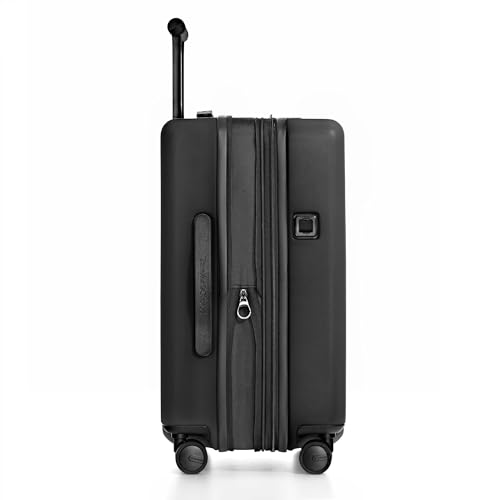 Traveler's Choice Markham Hardside Expandable Luggage with Double Spinner Wheels, Carry-On 21-Inch Suitcase, Green