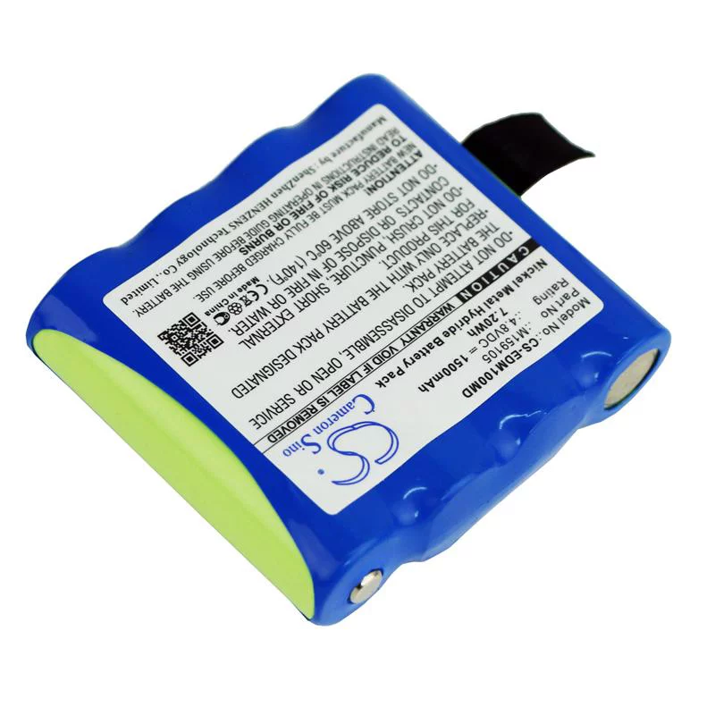 4XNR49AA1500P, M159105 Battery for Edan CS-01, H100, H100B, H100N Oximeter, 1500mAh - sold by smavco