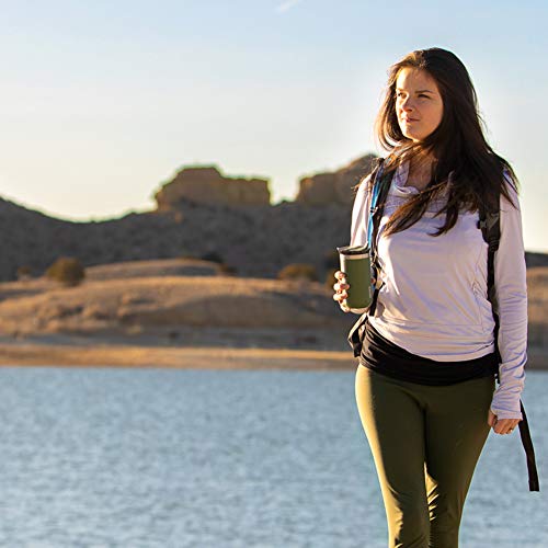 WACACO Octaroma Classico Vacuum Insulated Coffee Mug, Double-wall Stainless Steel Travel Tumbler With Drinking Lid, 6 fl oz (180ml), Carmine Red