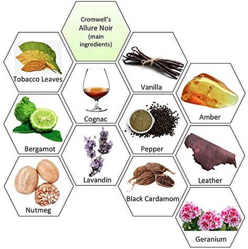 Set of 3 Allure Noire Scented Soy Wax Melts for Wax Melter and Candle Warmer