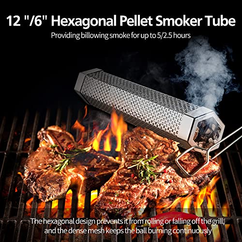 Pellet Smoker Tube Set, 6
