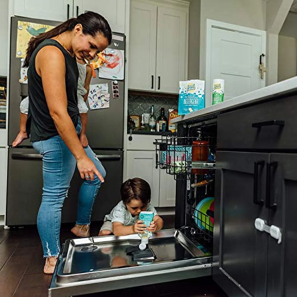 Lemi Shine Natural Dishwasher Liquid Rinse Agent, 8.45 Ounce, 3 Count