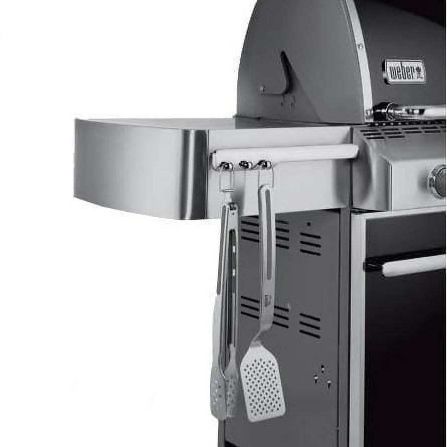 Weber Summit E-470 Natural Gas Grill With Rotisserie, Sear Burner & Side Burner - Black - 7271001