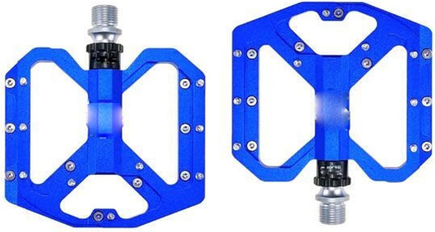 Mountain Skid Bike Pedal Platform Bike Flat Alloy Pedals 9/16