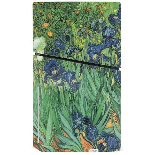 Skinit Decal Gaming Skin Compatible with PS5 Slim Disk Console - Officially Licensed Green Wheat Fields by Vincent Van Gogh Design