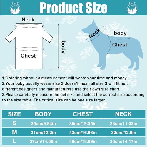 Paterr 8 Pcs Winter Dog Pajamas Warm Snowflake Penguin White Bear Pattern Puppy Pajamas Doggie Jumpsuit Holiday Puppy Clothes for Winter Holiday Small Dogs Dress(Small)