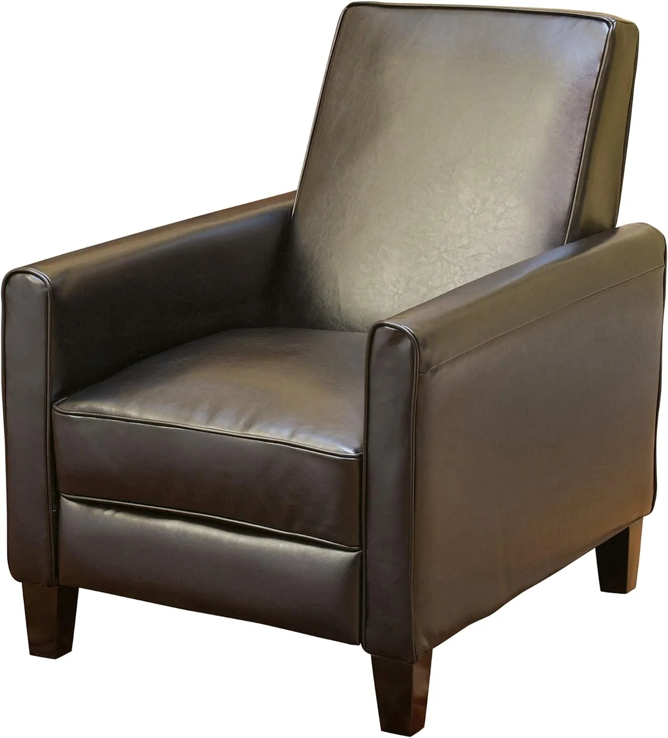 Leather Recliner | Perfect For Home Or Office | Ideal Furnishing Option For Smaller Living Spaces