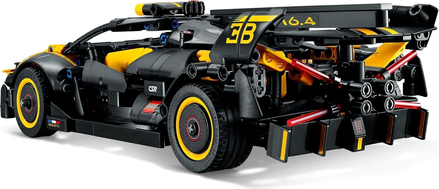 LEGO 42151 Technic Bugatti Car Toy Car Racing Model Car Collectible Iconic Vehicles from 9 Years Old