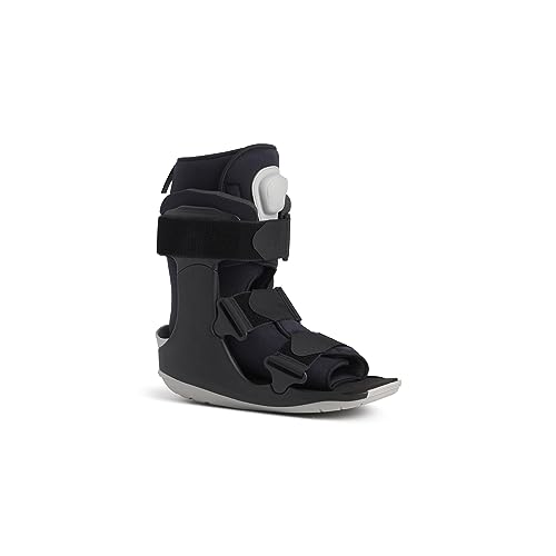 Gen 2 Pneumatic Walking Boot - Lightweight, Low Profile CAM Walker Boot - Premium Medical Boot for Foot Injuries, Ankle Sprains, Fracture Recovery Support, & More (Short, Large)
