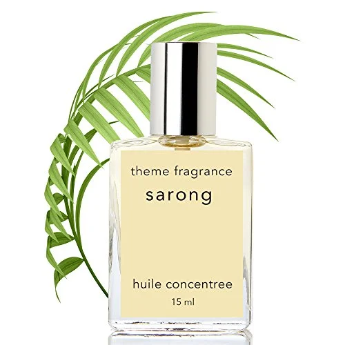 Theme Fragrance Sarong Perfume Oil for women. Vanilla Coconut Beach tropical perfume. 15 ml roll on